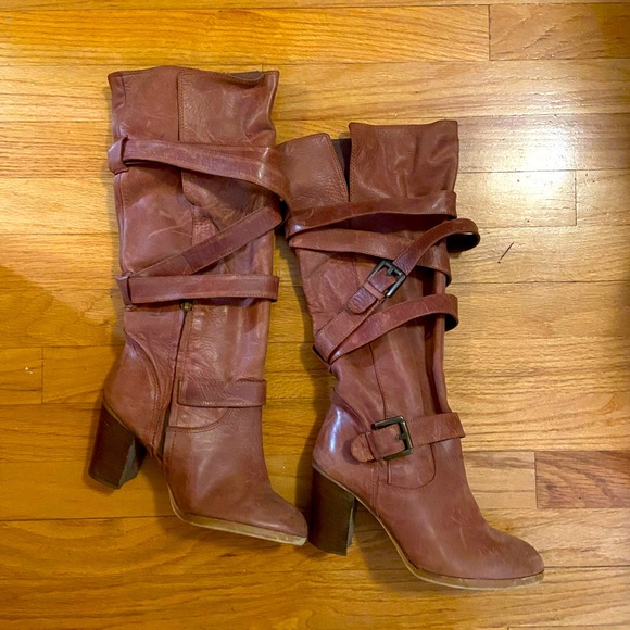 Italian leather boots - Picture 2 of 6